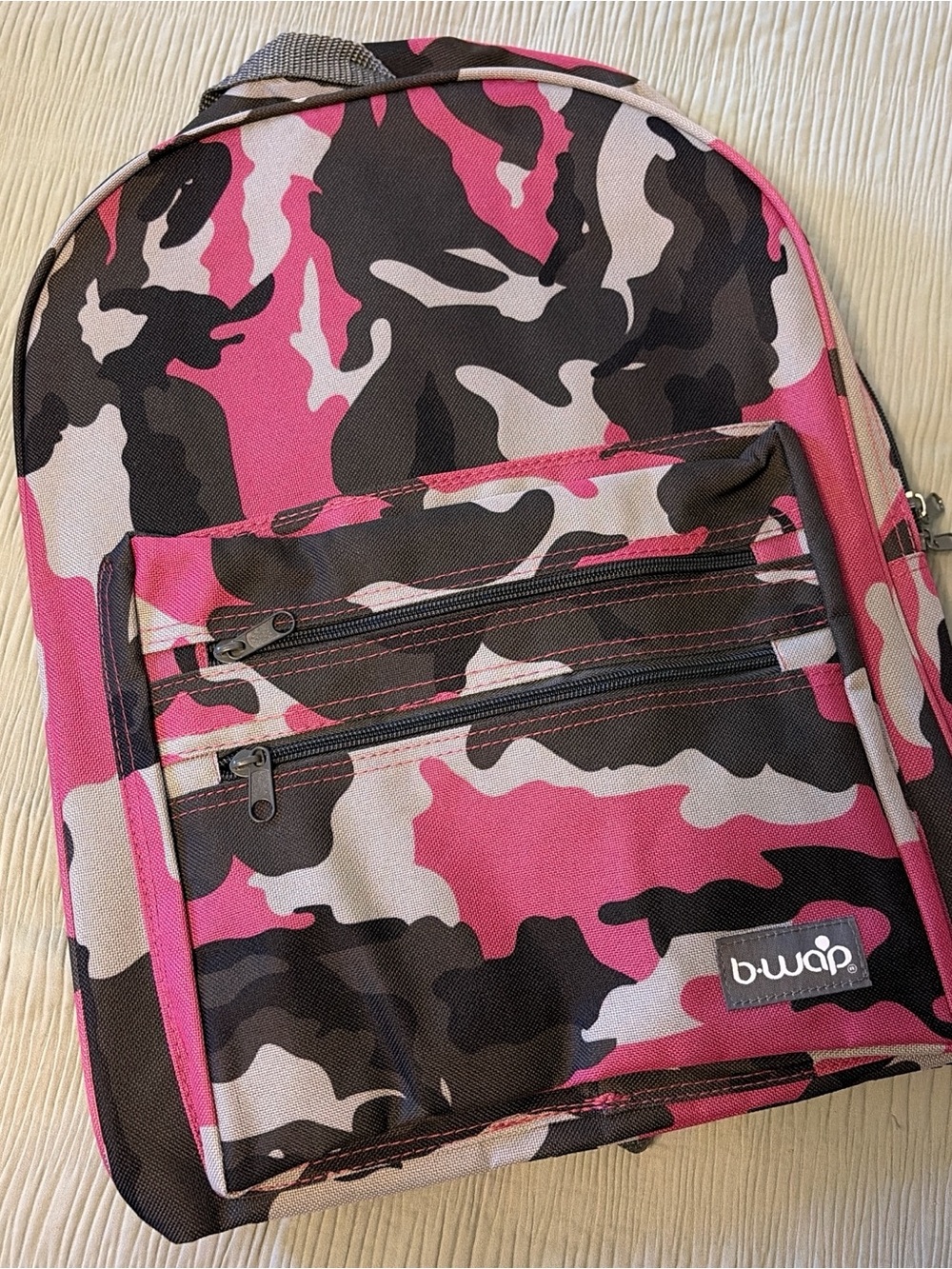 Pink Camo Backpack